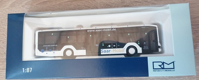 Rietze 75354 - 1/87 MAN LION'S CITY 12'18 Saar - Mobile - New