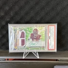 2024 Topps Resurgence - Amped Up Rookie Patch Auto RPA Jayden Daniels Lime /15