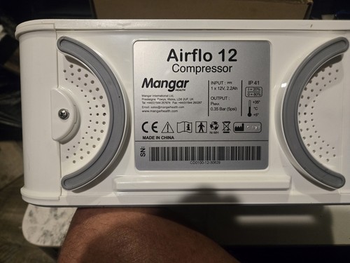 Mangar Airflo 12 Bath Lift Compressor w/ Handheld Remote HBA0120