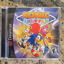 SEGA Sonic Shuffle Dreamcast Multiplayer Party Game E Rated NTSC-U/C