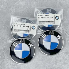 New Set Of 4 Bmw Wheel Rim Dust Cover Center Cap Hubcap 36136783536 Italy 68mm