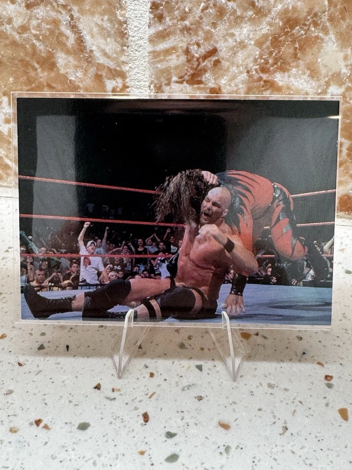 1998 WWF Superstarz Stone Cold's Greatest Hitz Cold Steve Austin #Omni6 - Image 2 of 4