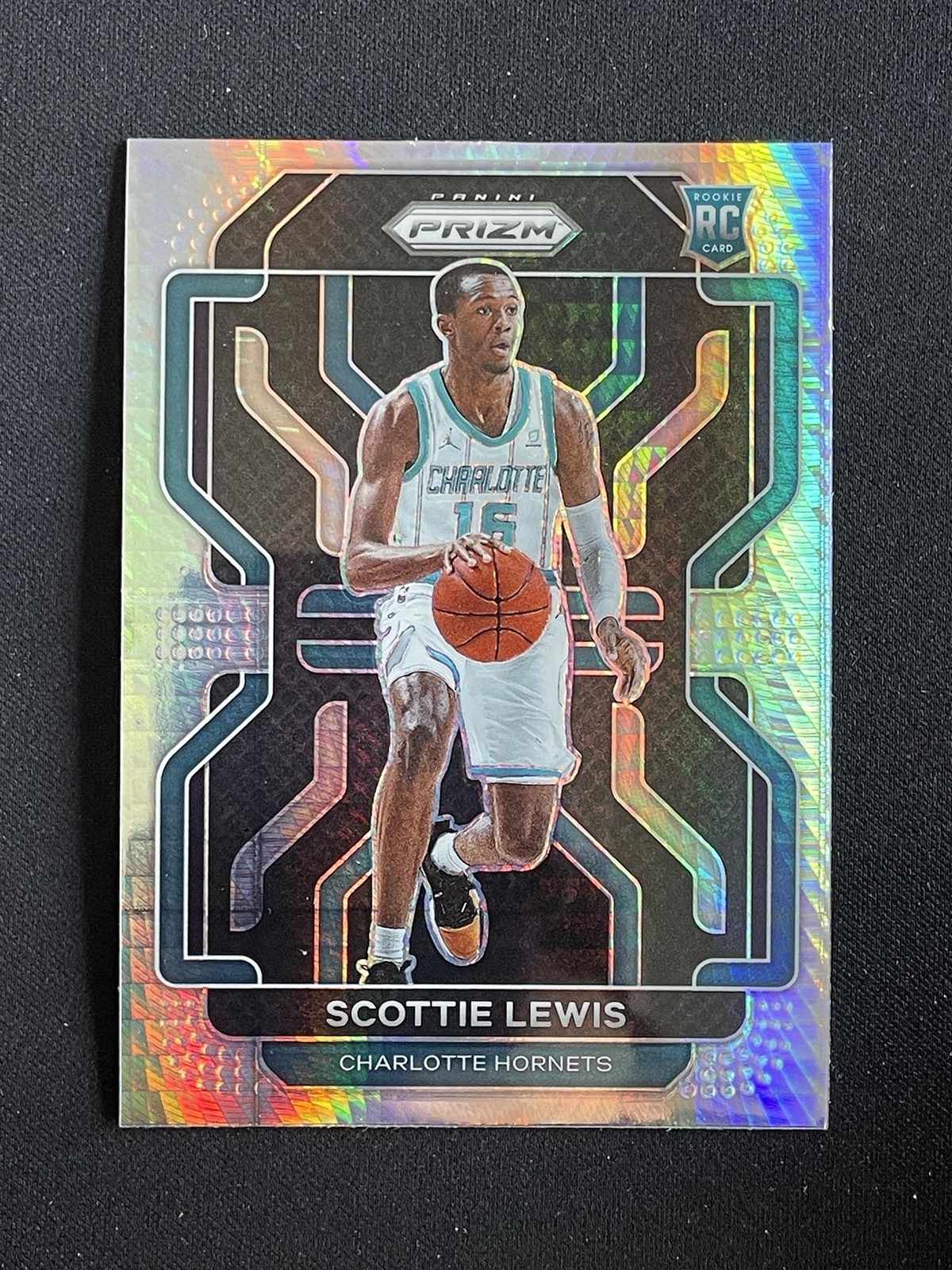 Scottie Lewis 2021-22 Panini Prizm Hyper Prizm RC #287