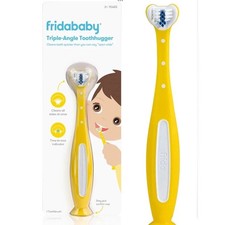 Frida Baby Triple-Angle Toothhugger Training Toothbrush for Toddler Oral Care