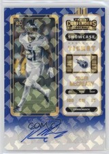 2022 Panini Contenders Rookie Showcase Ticket Roger McCreary #163 Auto 10z8
