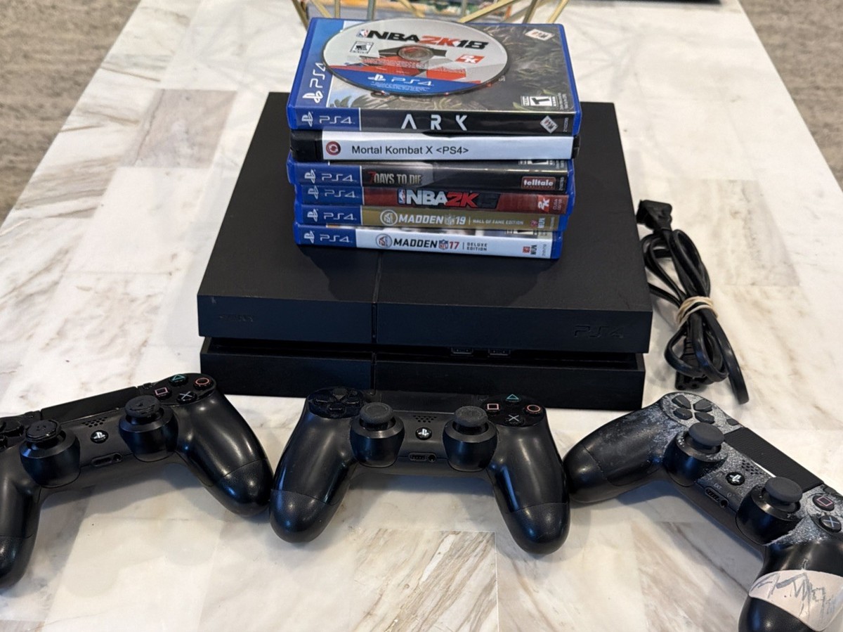 その他 play station4 BLACK Sony PlayStation 4 500GB Gaming Console -Black (CUH-1215A) 3