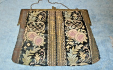 VINTAGE FRENCH LADIES EVENING BAG-ART-NOUVEAU IN DESIGN