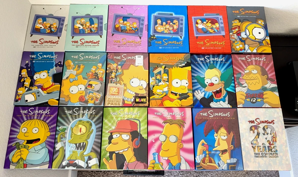 The Simpsons 7 Season DVDs for sale - eBay