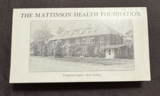 1938 Pompton Lakes, NJ Booklet Mattinson Heal...