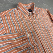 Polo Ralph Lauren Shirt Mens Large Striped Long Sleeve Button Down Classic Fit