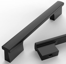 10 Pack 5 Inch 128Mm Matte Black Cabinet Pulls Kitchen Cabinet Handles Black Ca