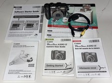 Canon PowerShot A590 IS 8.0MP Digital Camera 4x Zoom Turns on READ DESCRIPTION