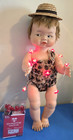 "Pebbles" Flintstones Vinyl Doll 16" Vintage 1960's Original Outfit — photo 6