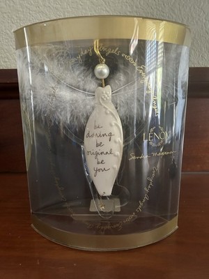 Lenox NIB Everyday Angels ''Be Daring Be Original '' Ornament Sandra Magsamen