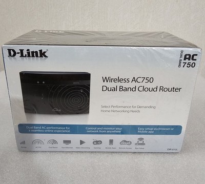 D-Link Wireless AC 750 Dual Band Cloud Router (DIR-810L) Brand New SEALED BOX