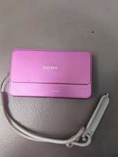 Sony Cyber-Shot DSC-T99 14.1 MP Digital Camera Pink English Tested w/Charger