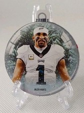 🏈2025 mosaic JALEN HURTS (mini player ornament) football card🏈 *Eagles*