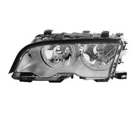 Phare avant gauche fond chromé pour BMW E46 ->09/2001 - Photo 1/1
