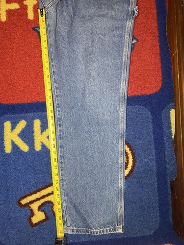 Dickies Carpenter Jeans Mens 38x32 Blue Denim Relaxed Fit Pants Casual Utility - Picture 5 of 24