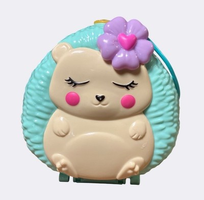 Polly Pocket Hedgehog Cafe Compact 3 Micro Dolls 2 Animal Figures