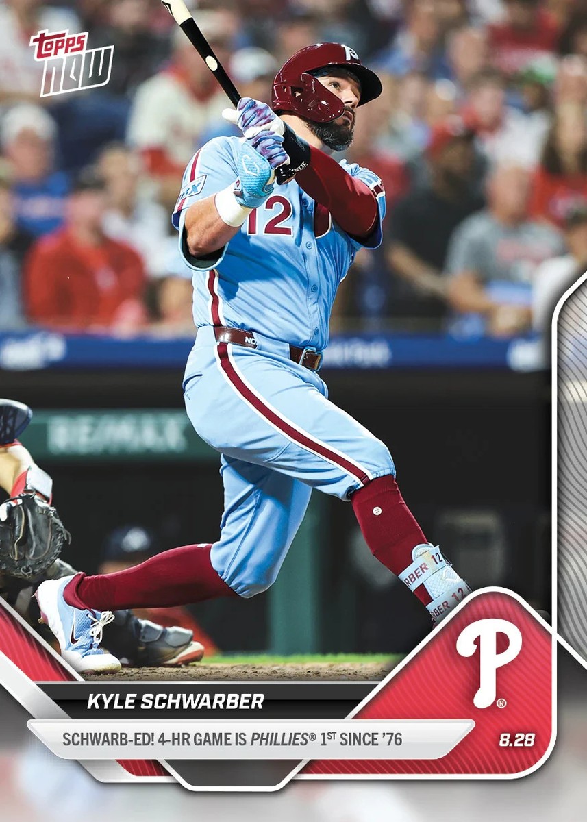 Kyle Schwarber 4-HR Game - 2025 MLB Topps NOW - Card 625 | eBay