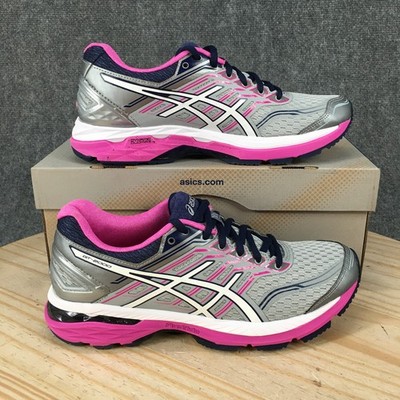 Asics GT-2000 Running Shoes Womens 8 2A Sneakers Lace Up Mesh Gray T760N NEW