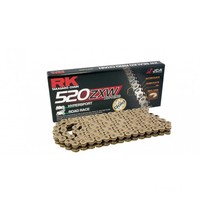 RK Kette GB520ZXW/116 Gold Offen Mit Nietschloss FüR Yamaha YZF-R1 1000
