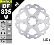 GALFER VORDERE BREMSSCHEIBE HARLEY-DAVIDSON (300X56X5) (W FEST)