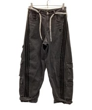 adidas adilenium          Denim cargo pants black IV9345