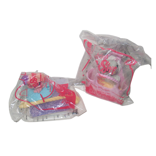 McDonald's Lot Of 2 Littlest Pet Shop Toys From 2010-2011 Sealed - Ferret-Puppy