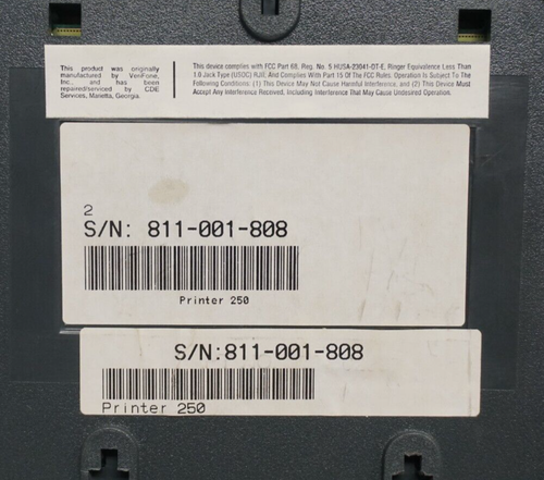 Verifone TRANZ 330 Credit Card Reader + Verifone Printer 250 Receipt Printer - Picture 3 of 7