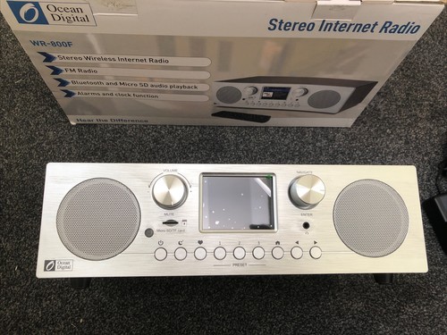 Internetradio Ocean Digital WR-800F, WLAN, UKW, Bluetooth, Micro SD, Uhr&Wecker - Bild 3 von 16