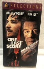 NEW One Last Score aka If... Dog Rabbit (VHS, 1999) Matthew Modine, John Hurt
