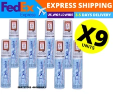 Dr Mist Natural Aluminum Free Deodorant Spray Removes Body Odor 75ml ( X 9 )