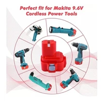 9.6 Volt For Makita NI-MH Battery PA09 6222D 9100 9120 9122 9133 9134 9135