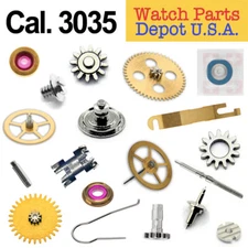 Rolex Caliber 3035 Superior Swiss Made Replacement Parts for Watch Repairs