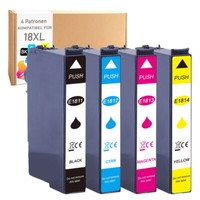 4Er Multipack Kompatibel Mit Epson Expression Home XP-202 XP-422