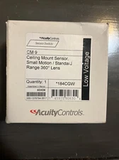 CM 9 Acuity Sensor Switch, Occupancy Sensor