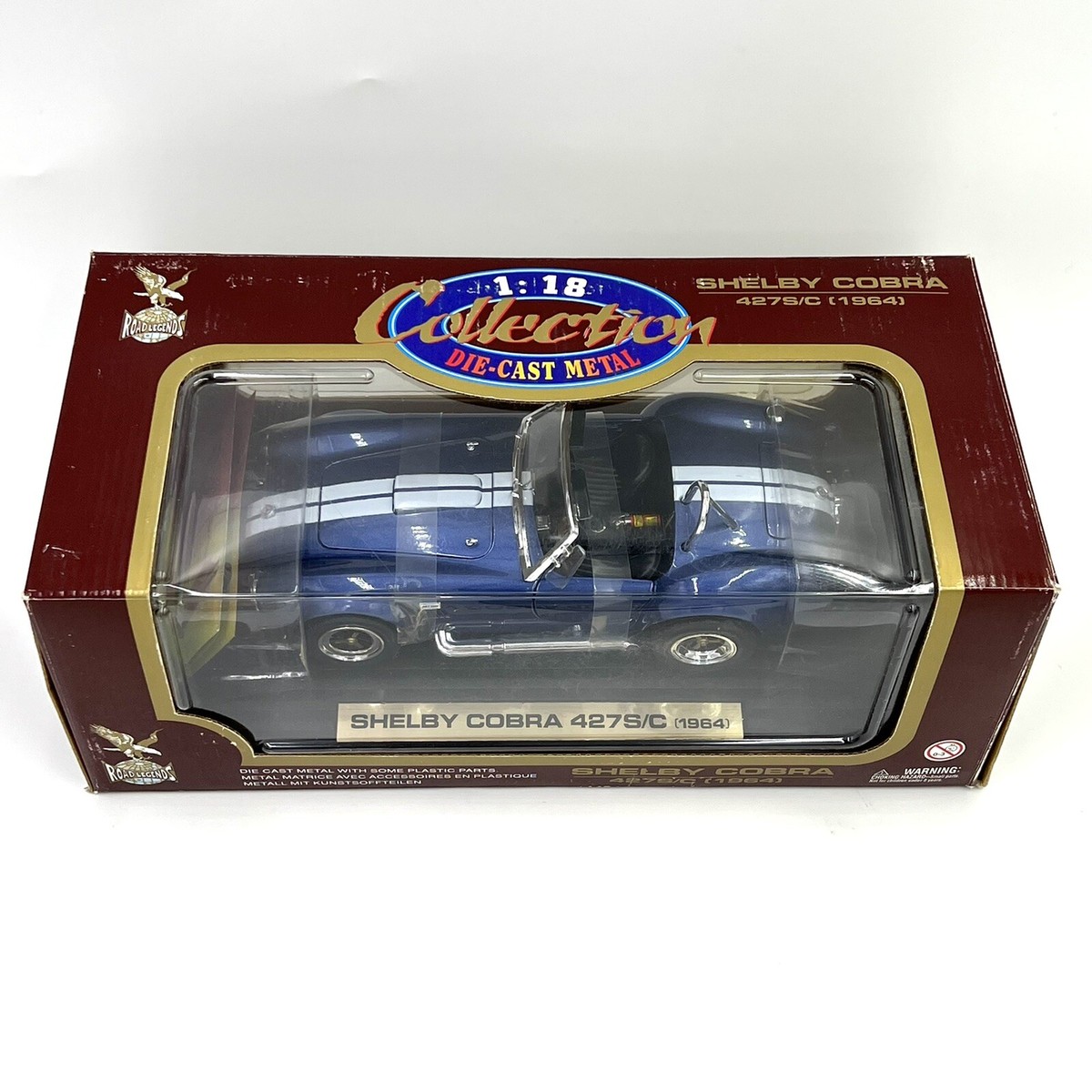ミニカー shelbe cobra 1/18 KYOSHO Original 1/18 SHELBY COBRA 427 S/C KY8047SBL Sapphire