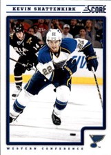 2012-13 Score Kevin Shattenkirk #410 St. Louis Blues