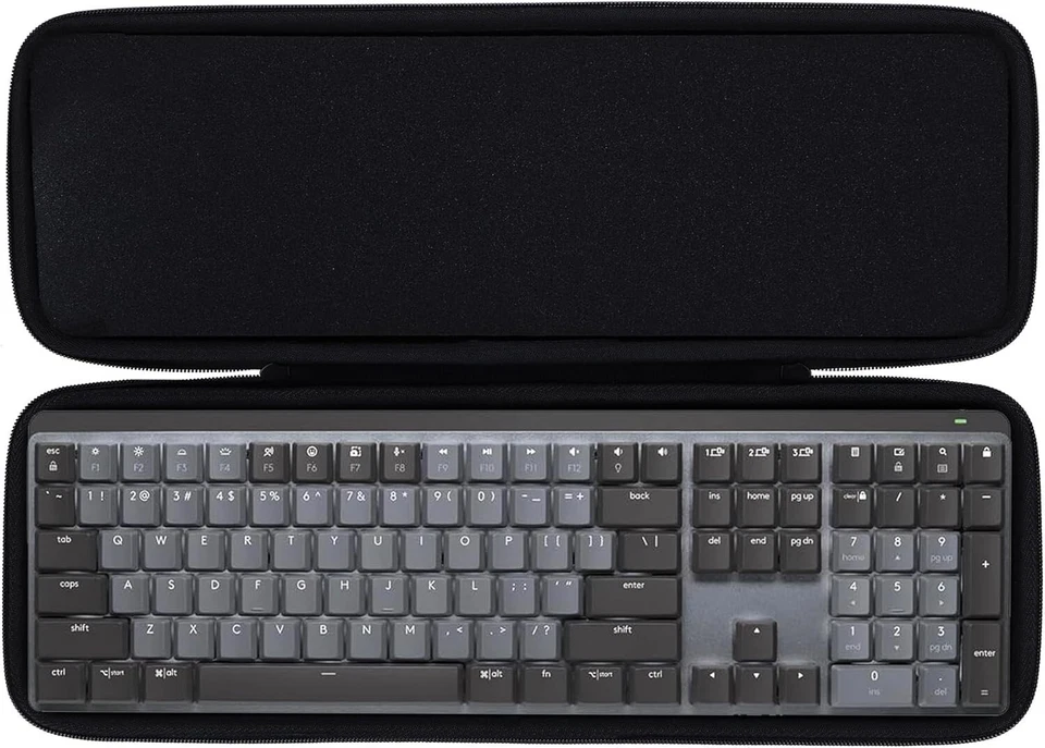 Protective Hard Case for Logitech MX Mechanical Keyboard - Carry with Comfort - Image 3 of 4