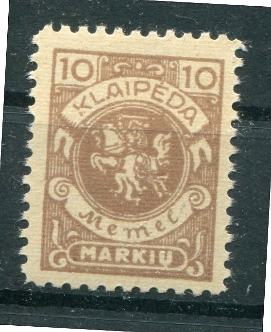 Memel 141 PF K in Klaipeda broken** MNH UNUSED BPP (Z6493