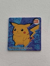 Pikachu 025 Pokemon GB Pocket Card Mini (1 inch) Japanese Good Condition