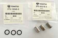 Tohatsu 40HP 50HP 60HP Cylinder Head Anodes and O Ring Outboard Boat Marine