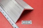 4"x 4"x 1/4" ALUMINUM 6061 ANGLE BAR 8" long T6 Extruded Mill Stock Cut New