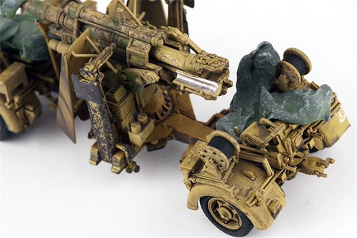 1/72 for PMA German 88 FLAK36 type added package 4th Panzer Division Barbarossa - Picture 7 of 8