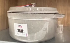 New Staub Round Dutch Oven, 5.5 qt. in Graphite