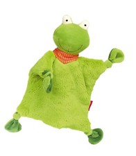 Sigikid Kuschel Schnuffeltuch Frosch ca. 28 cm, Neuheit 2022 42934