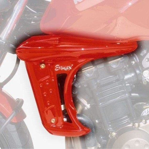 Radiador Ermax mejillas sin pintar Kawasaki Z 750 2004-2006 - Imagen 1 de 3