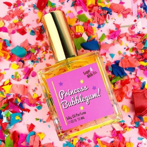 Sugar Milk Co. PRINCESS BUBBLEGUM Perfume Oil Spray 1.7 Oz NEW Gourmand Gum YUM! - Picture 3 of 4